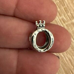 Pandora Silver Crown Ring Charm